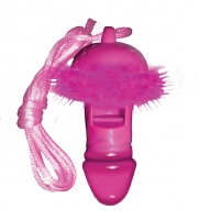 Bachelorette Party Pink Penis Whistle w/ Necklace